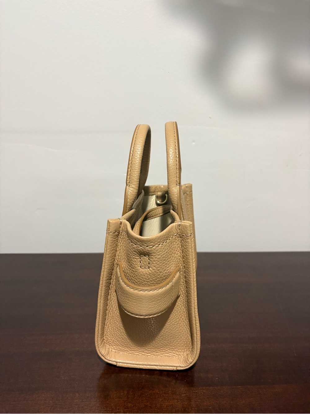 Marc Jacobs Mini Tote Bag in Camel - Picture 2 of 7